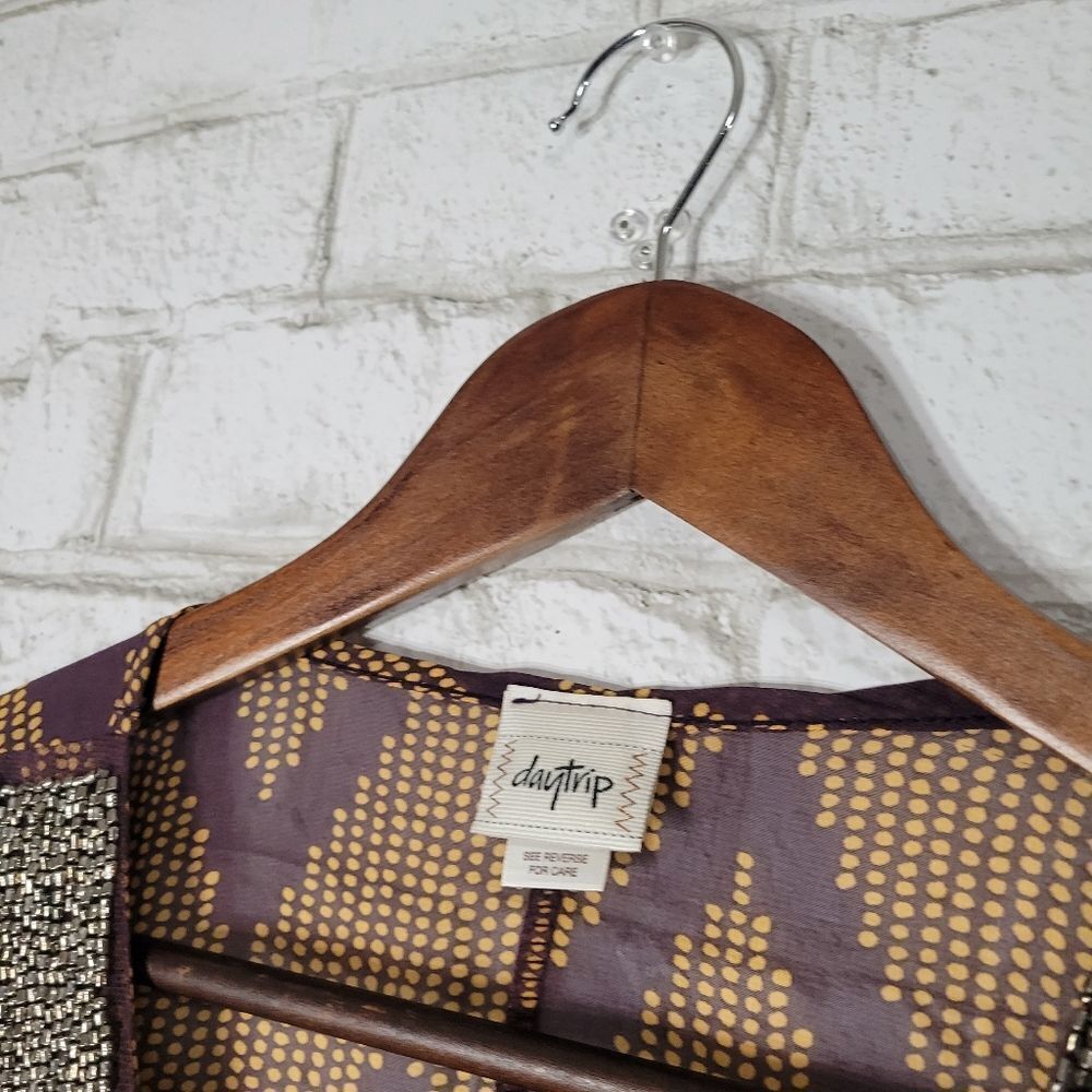 Daytrip long sleeve beaded top blouse - Picture 8 of 15